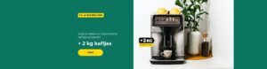 SAECO Xelsis un GranAroma kafijas automāti + 2 kg kafijas
