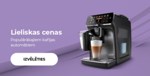 Lieliskas cenas populārākajiem kafijas automātiem