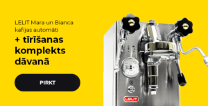 LELIT Mara un Bianca kafijas automāti + tīrīšanas komplekts dāvanā