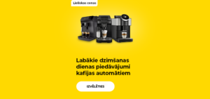 Labākie dzimšanas dienas piedāvājumi kafijas automātiem