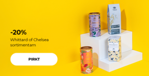 -20% Whittard of Chelsea sortimentam