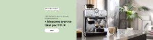 DE'LONGHI La Specialista Arte kafijas automāts + biezumu tvertne tikai par 1 EUR