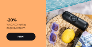 -20% WACACO kafijas pagatavotājiem