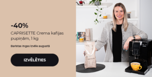 -40% CAPRISETTE Crema kafijas pupiņām, 1 kg
