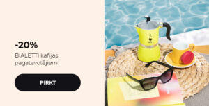 -20% BIALETTI kafijas pagatavotājiem