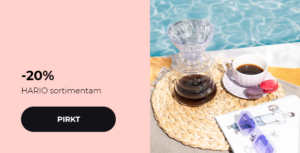 -20% HARIO sortimentam