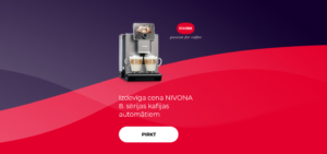 NIVONA 8. un 9. sērijas kafijas automāti + 2 kg kafijas
