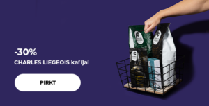 -30% CHARLES LIEGEOIS kafijai