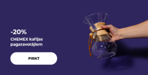-20% CHEMEX kafijas pagatavotājiem