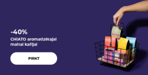 -40% CHiATO aromatizētajai maltai kafijai