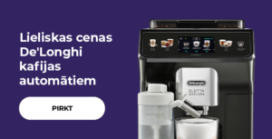 Lieliskas cenas De'Longhi kafijas automātiem