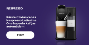 Pārsteidzošas cenas Nespresso Latissima One kapsulu kafijas automātiem