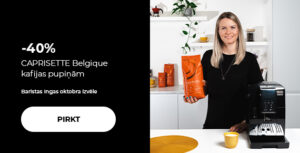 -40% CAPRISETTE Belgique kafijas pupiņām
