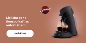 Lieliska cena Senseo kafijas automātiem