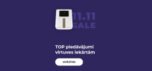 TOP piedāvājumi virtuves iekārtām