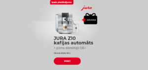 JURA Z10 kafijas automāts + piena dzesētājs 0,6 l
