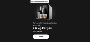 De'Longhi Maestosa kafijas automāts + 6 kg kafijas