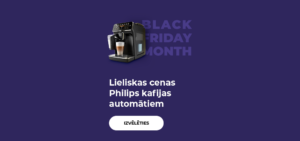Lieliskas cenas Philips kafijas automātiem