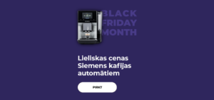 Lieliskas cenas Siemens kafijas automātiem