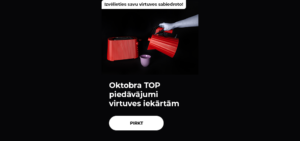 Oktobra TOP piedāvājumi virtuves iekārtām