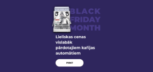 Lieliskas cenas vislabāk pārdotajiem kafijas automātiem