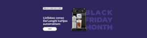 Lieliskas cenas De'Longhi kafijas automātiem