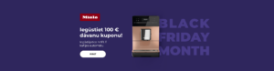 "Iegūstiet 100 € dāvanu kuponu! Iegādājoties MIELE kafijas automātu "