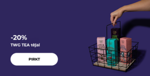 -20% TWG TEA tējai