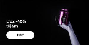 Līdz -40% tējai