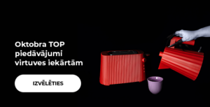 Oktobra TOP piedāvājumi virtuves iekārtām