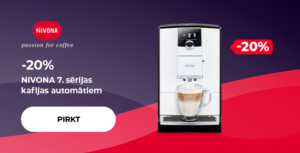 -20% NIVONA 7. sērijas kafijas automātiem
