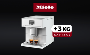 MIELE kafijas automāti + 3 kg kafijas