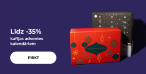 Līdz -35% kafijas adventes kalendāriem
