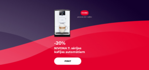 -20% NIVONA 7. sērijas kafijas automātiem