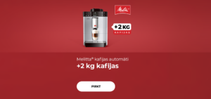 Melitta® kafijas automāti + 2 kg kafijas