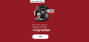 PHILIPS LatteGo kafijas automāti + 2 kg kafijas