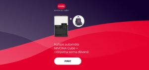 Kafijas automāts NIVONA Cube + ceļojuma soma dāvanā