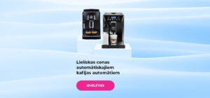 Lieliskas cenas automātiskajiem kafijas automātiem