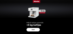 MIELE kafijas automāti + 3 kg kafijas