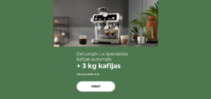 De'Longhi La Specialista kafijas automāts + 3 kg kafijas