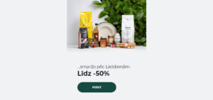 ...smaržo pēc Lieldienām Līdz -50%