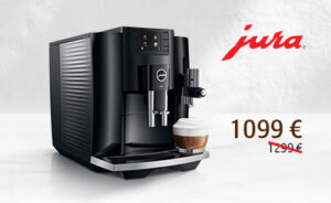 JURA E8 Piano Black Izcila kafijas pieredze