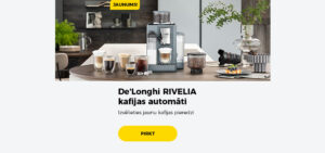 De'Longhi RIVELIA kafijas automāti