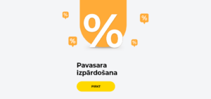 Pavasara izpārdošana