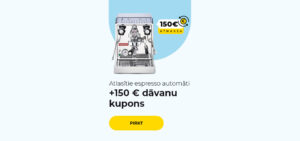 +150 € dāvanu kupons
