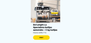 De'Longhi La Specialista kafijas automāts + 3 kg kafijas