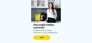 DeLonghi kafijas automāti